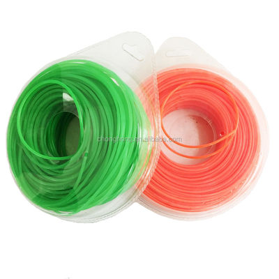 Un buon prezzo. Diversi colori 3.0mm Quadrato / Rotondo / Esagonale / Stella Linea di taglio in nylon 100% materiale di nylon in linea