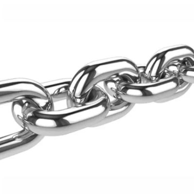 Un buon prezzo. Acciaio inossidabile 304 DIN667 Link di sicurezza saldata Catena di legame Catena di metallo Link corto in linea