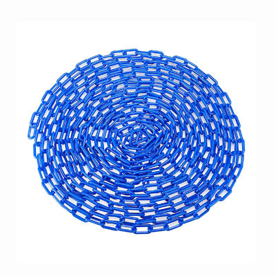 Un buon prezzo. Catena di collegamento in polietilene di plastica di alta qualità resistente alle intemperie e durevole con 500 metri MOQ per barriere di sicurezza in linea