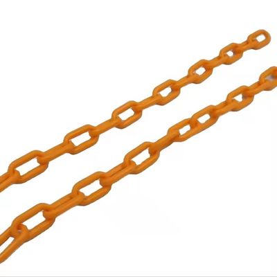 Un buon prezzo. Catena in plastica colorata da 6 mm con confezione da 25 m e 60 g al metro per la sicurezza stradale in linea