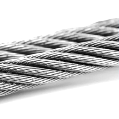 Un buon prezzo. Cavo metallico in acciaio inossidabile resistente alle alte temperature 6x19+IWS 5mm 316 per uso industriale in linea