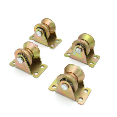 Un buon prezzo. Accessoio di porta porta scorrevole ruota a rotelle ruota a V-Groove in linea