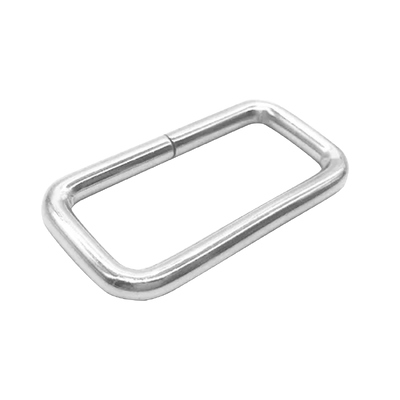 Un buon prezzo. Fibbia Rettangolare in Acciaio Inox, Gancio per Cintura, Finitura Lucidato, Uso Industria Pesante in linea