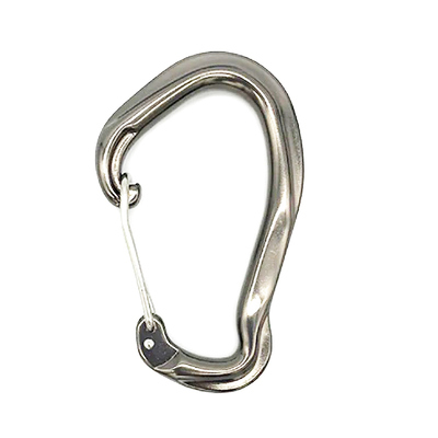 Un buon prezzo. Moschettone Multifunzione Robusto Personalizzato in Alluminio 7075 a Forma di Logo 12kN Gancio Hardware in linea