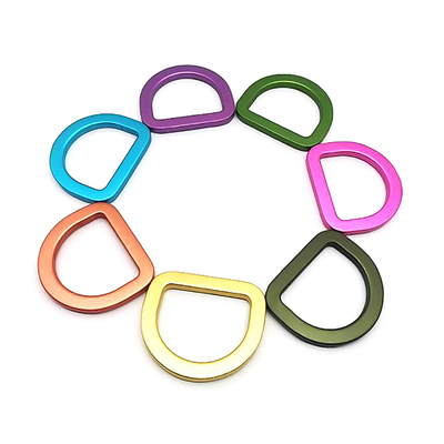 Un buon prezzo. Fabbrica diretta di alta qualità D-Ring Buckle zaino Strap Bag D-Ring Buckle Aluminum D Ring in linea
