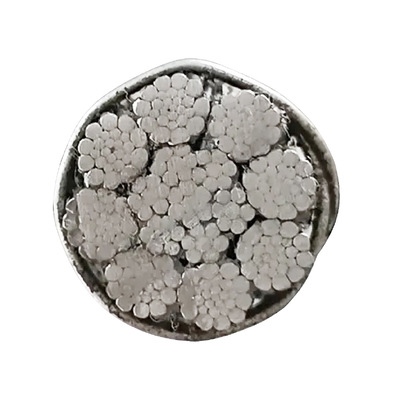 Un buon prezzo. Cavo di acciaio galvanizzato 8xK26WS resistente e flessibile utilizzato per la perforazione del petrolio in linea