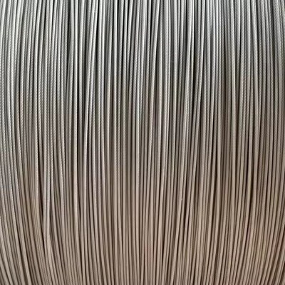 Un buon prezzo. Cavo in acciaio inossidabile 304 rivestito in PVC ultra sottile 7*7 0,6-0,8 mm standard AiSi lavorazione di piegatura per altre applicazioni in linea