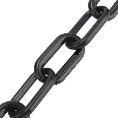 Un buon prezzo. 6 mm Catena di plastica Barriera di sicurezza del traffico Catena di collegamento in plastica PE in linea