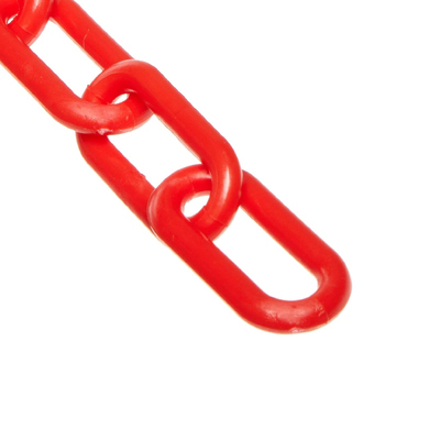 Un buon prezzo. Rotolo di catena in plastica, catene a maglie in plastica, catena per barriera per coni stradali, per coni stradali/montanti a molla in linea