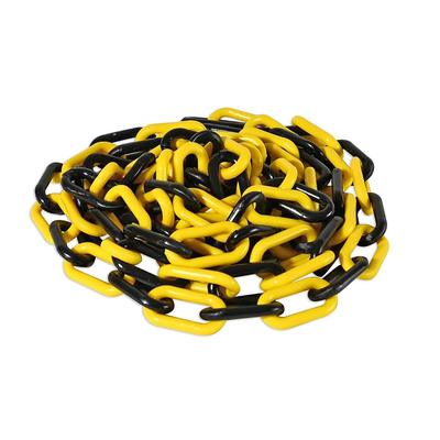 Un buon prezzo. Catena di sicurezza gialla e nera in plastica in linea