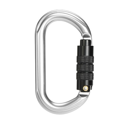 Un buon prezzo. 25kN Legatura di alluminio O Forma auto-bloccante di sicurezza di arrampicata esterna in linea