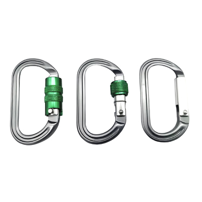 Un buon prezzo. Nuovo Hot Sale Promozionale 8kN Portachiavi Carabineri Snap Hook Aluminio Outdoor Carabiner in linea