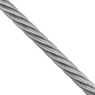 Un buon prezzo. 304 316 7X19 Cordino in acciaio inossidabile Diametro 8mm SS316 7X19 Cavo in acciaio inossidabile in linea