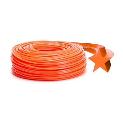 String Star String Trimmer Line Heavy Duty Commercial Grade Nylon Weed Eater String High-Performance Star Shape per il taglio pulito