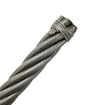 Un buon prezzo. 6x19M-IWRC/FC/WSC Cavo galvanizzato in acciaio per ascensori in linea