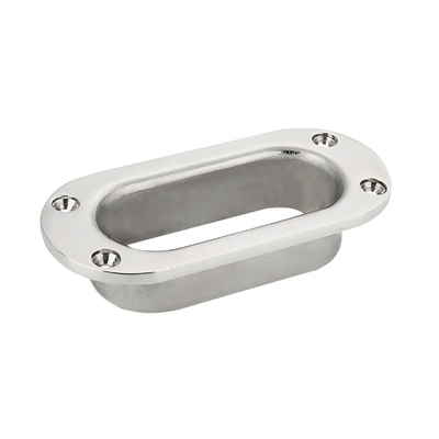Un buon prezzo. Accessori per l'attracco di yacht di grado marino Guida Fairlead di alta qualità Acciaio inossidabile tubo ovale Hawse in linea