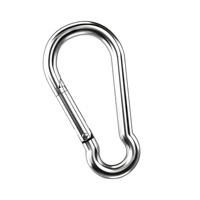 Un buon prezzo. DIN5299 304 acciaio inossidabile molla Snap Hook adatta al campeggio escursioni per catena di corda portachiavi anelli in linea