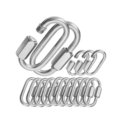 Un buon prezzo. Collegamento rapido Clamps di caricatura pesanti di bloccaggio della catena di caricatura Collegamenti rapidi per l'altalena del portico in linea