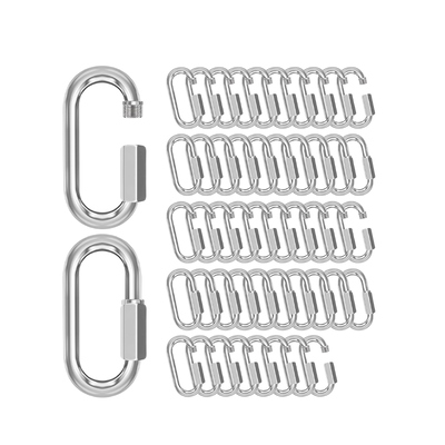 Un buon prezzo. Collegamento rapido in acciaio inossidabile per raccordi di filo di corda Collegamento di catena Collegamento di connettore Hardware Collegamento di collegamento in linea