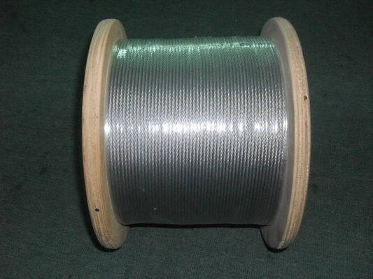 Un buon prezzo. Acciaio per stampaggio a freddo 6×7 FC Cavo in acciaio rivestito in PVC per cavi aeronautici Certificato ISO9001/ISO14001 in linea