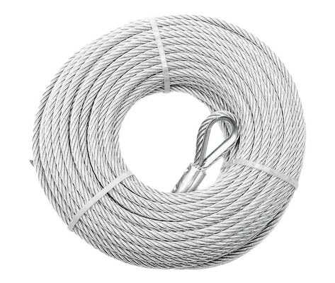Lungozza personalizzata Stainless Steel Wire Rope ss304 ss316 Cable aereo 7x7 Cable inossidabile 1/16