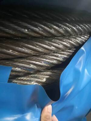 6x12 7FC filo 8mm galvanizzato filo di acciaio per condizioni difficili